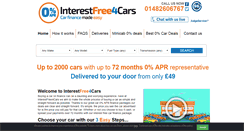 Desktop Screenshot of interestfree4cars.com
